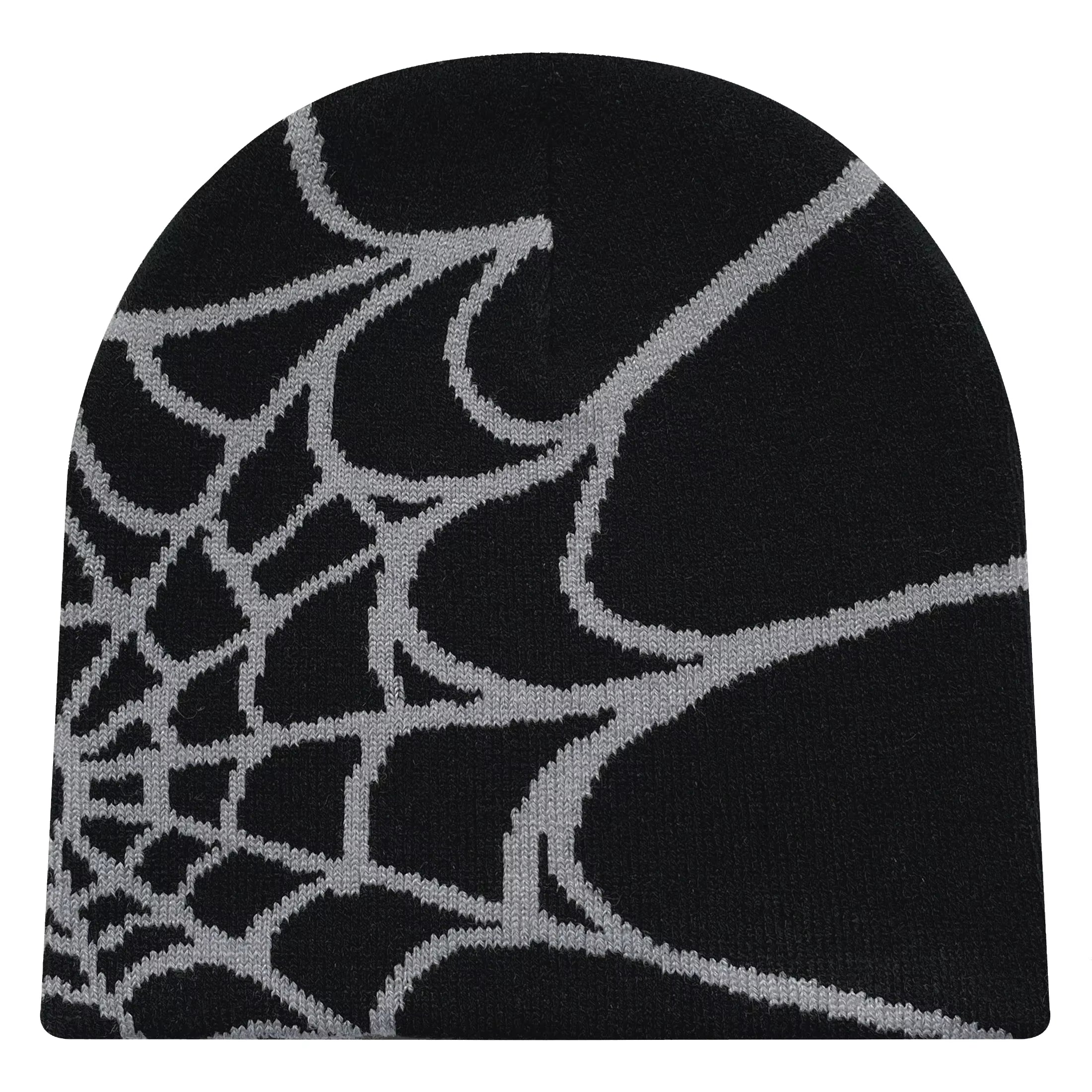 Four Seasons Men'S and Women'S Universal Y2K Knit Hat Spider Web Riding Outdoor Sports Fashion Hat