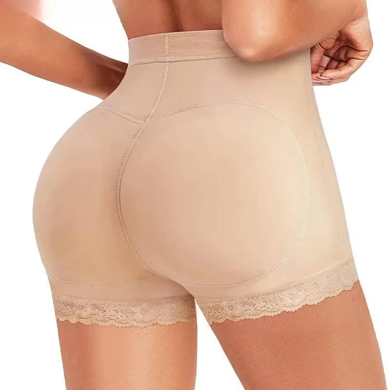 Butt Lifter Shapewear Panties Seamless Hip Enhancer Booty Pads High Waist Shaper Shorts for Instant Fake Ass Lift
