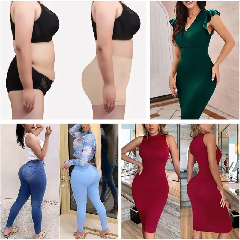 Butt Lifter Shapewear Panties Seamless Hip Enhancer Booty Pads High Waist Shaper Shorts for Instant Fake Ass Lift